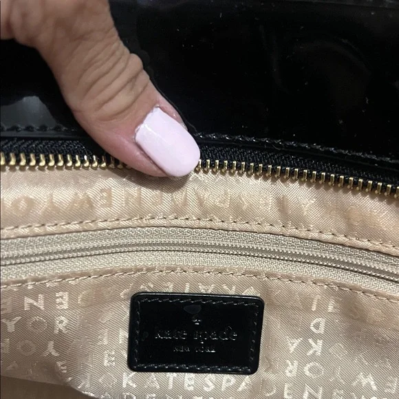 Kate Spade Harmony Metro Black Tote EUC retail $179 - Picture 8 of 9